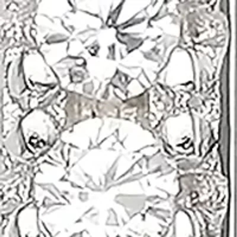 Cubic Zirconia Bar Stud and 3 Millimeter Ball Stud Earrings 