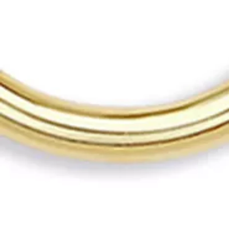 Plated Hoop Earrings - Set of 3