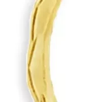 Fine Plated Diamond Cut Hoop Earrings Set