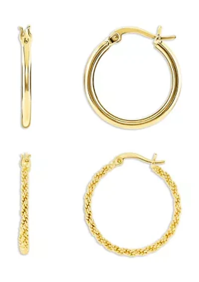 Hoop Earring Set