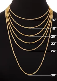 Gold Plated Cubic Zirconia Heart Stud & Box Mama Double Layered Necklace Set