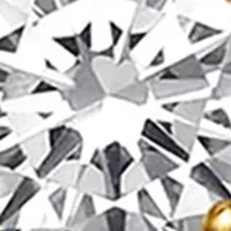 Sterling Silver Gold Plated 4-6 Millimeter Round Cubic Zirconia Studs Set