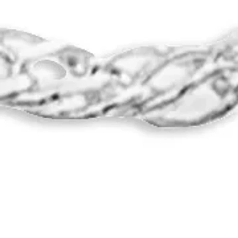 Sterling Silver Mini Rombo Link Chain Necklace