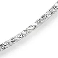 Sparkle Chain Necklace in Sterling Silver