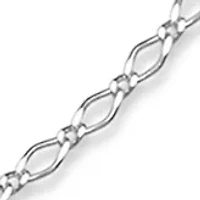 Open Link Chain in Sterling Silver