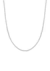 Open Link Chain in Sterling Silver