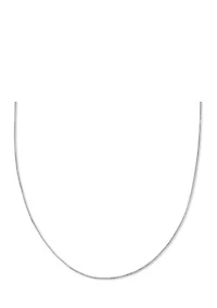 Box Chain 16 Inch Necklace
