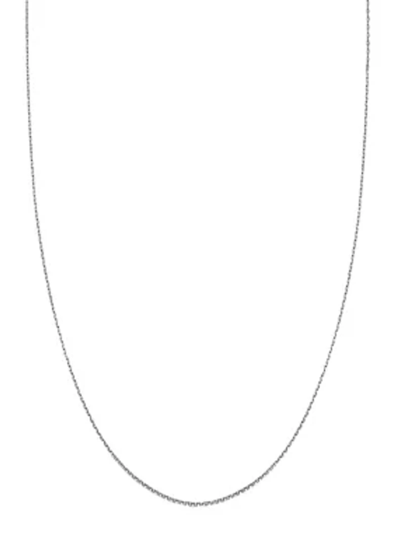 30 Gram 18" Oval Chain Necklace