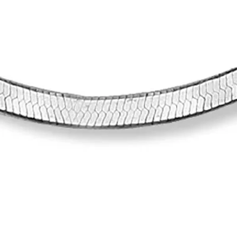 020 Gauge Herringbone Chain Necklace