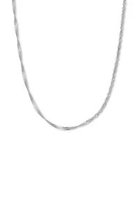 16 Inch 030 Gauge Chain Necklace