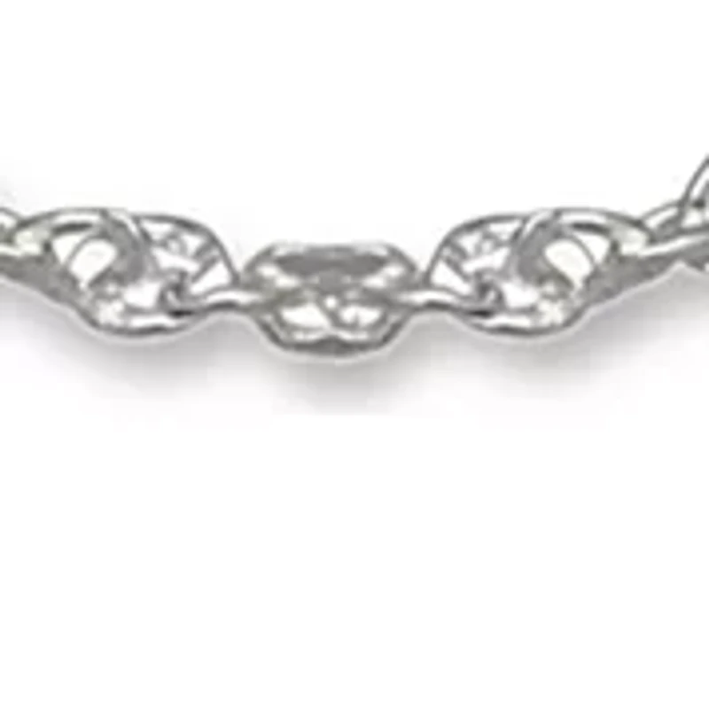 Twisted Cable Chain Necklace in Sterling Silver 