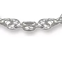 Twisted Cable Chain Necklace in Sterling Silver 