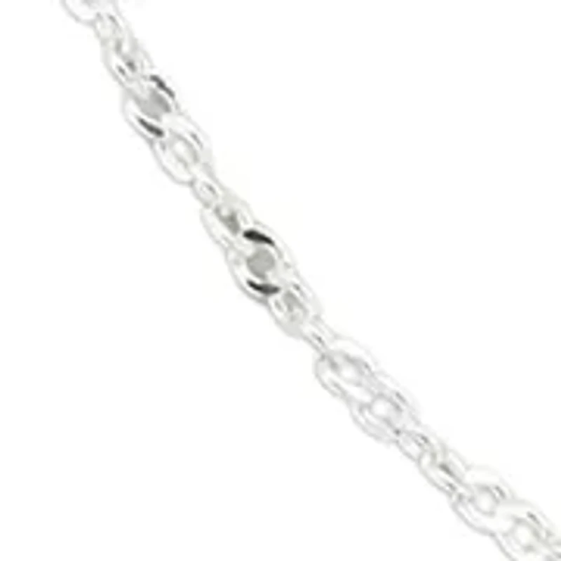 Twisted Cable Chain in Sterling Silver