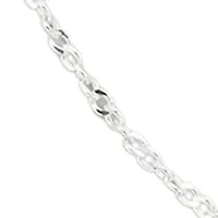 Twisted Cable Chain in Sterling Silver