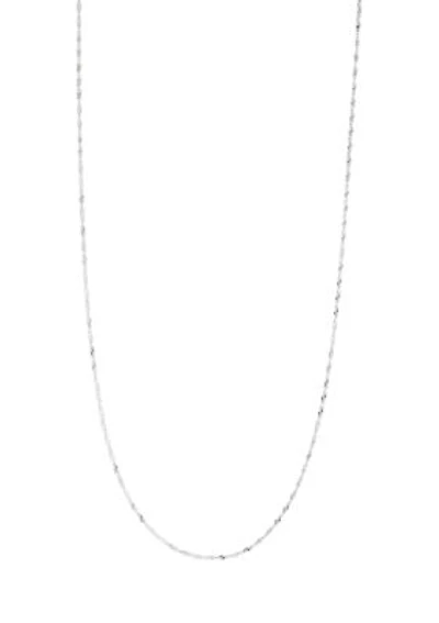 Twisted Cable Chain in Sterling Silver