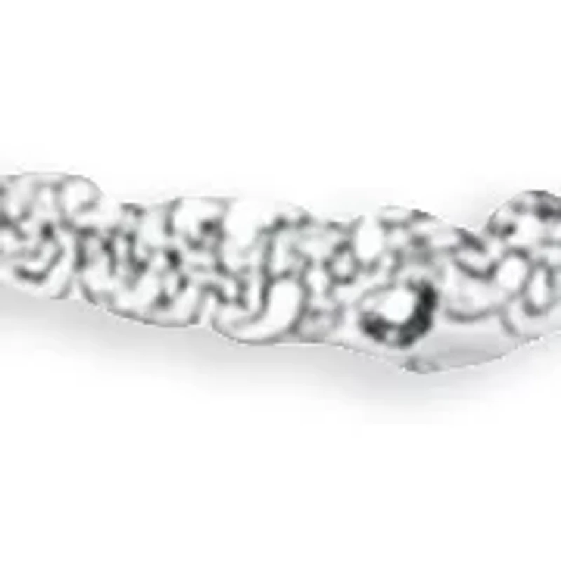 Sterling Silver Sparkle Chain Necklace