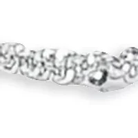 Sterling Silver  Sparkle Chain Necklace