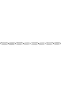 Butterfly Chain 18" Necklace in Sterling Silver