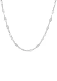 Sterling Silver Butterfly Chain Necklace