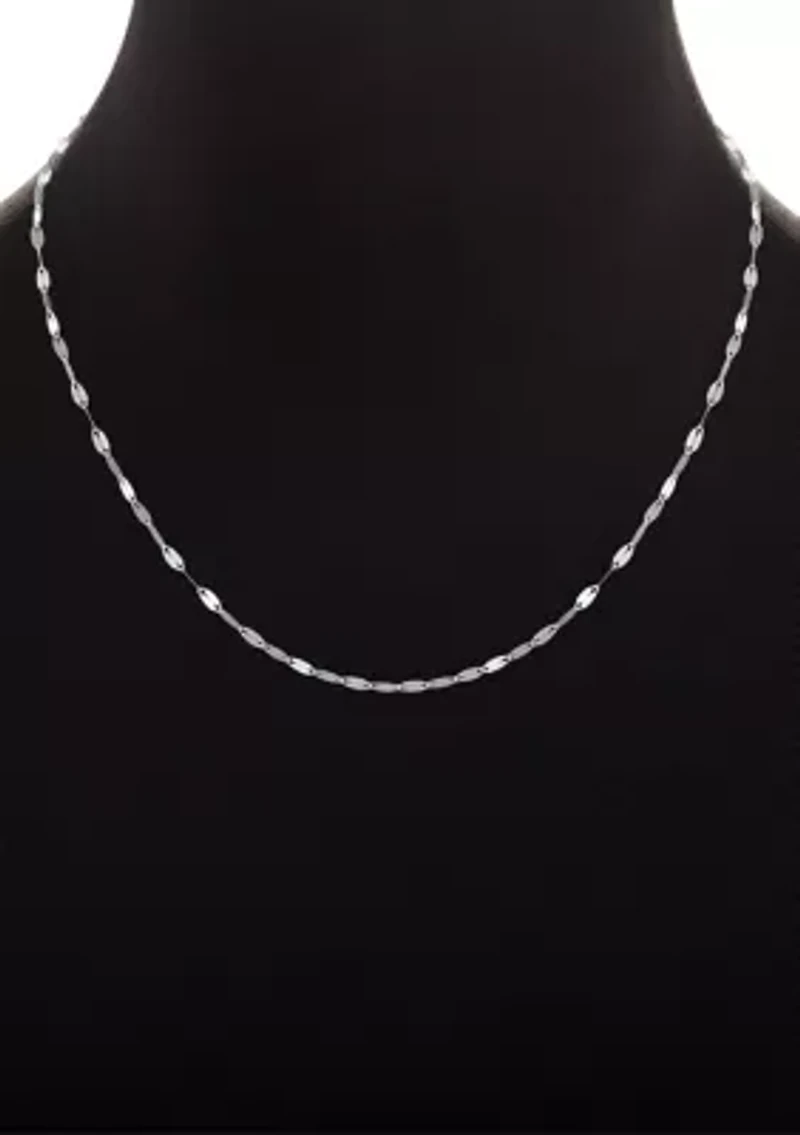 Sterling Silver Butterfly Chain Necklace