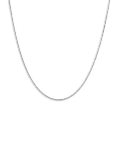 Sterling Silver Snake Chain 20" Necklace