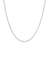 Sterling Silver Snake Chain 20" Necklace