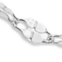 Daisy Chain Necklace in Sterling Silver