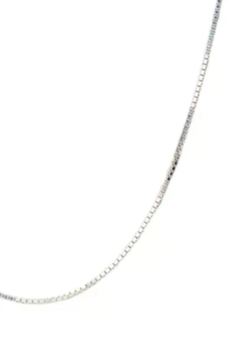 Sterling Silver Box Chain