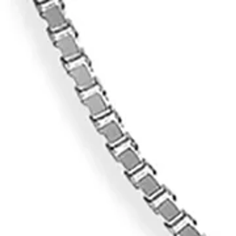 Sterling Silver Box Chain Necklace - 24"