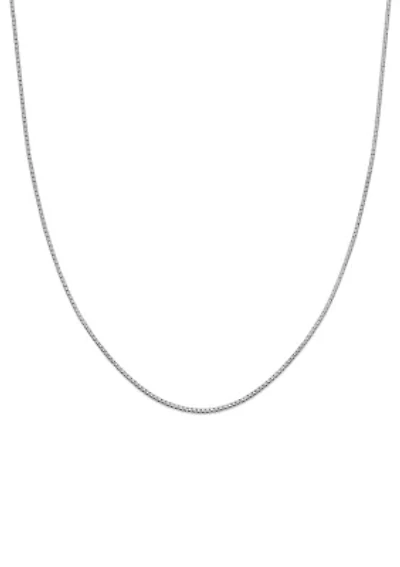 24 Inch Box Chain Necklace 