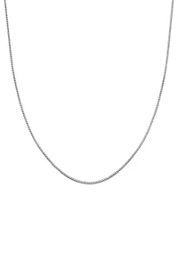 24 Inch Box Chain Necklace 