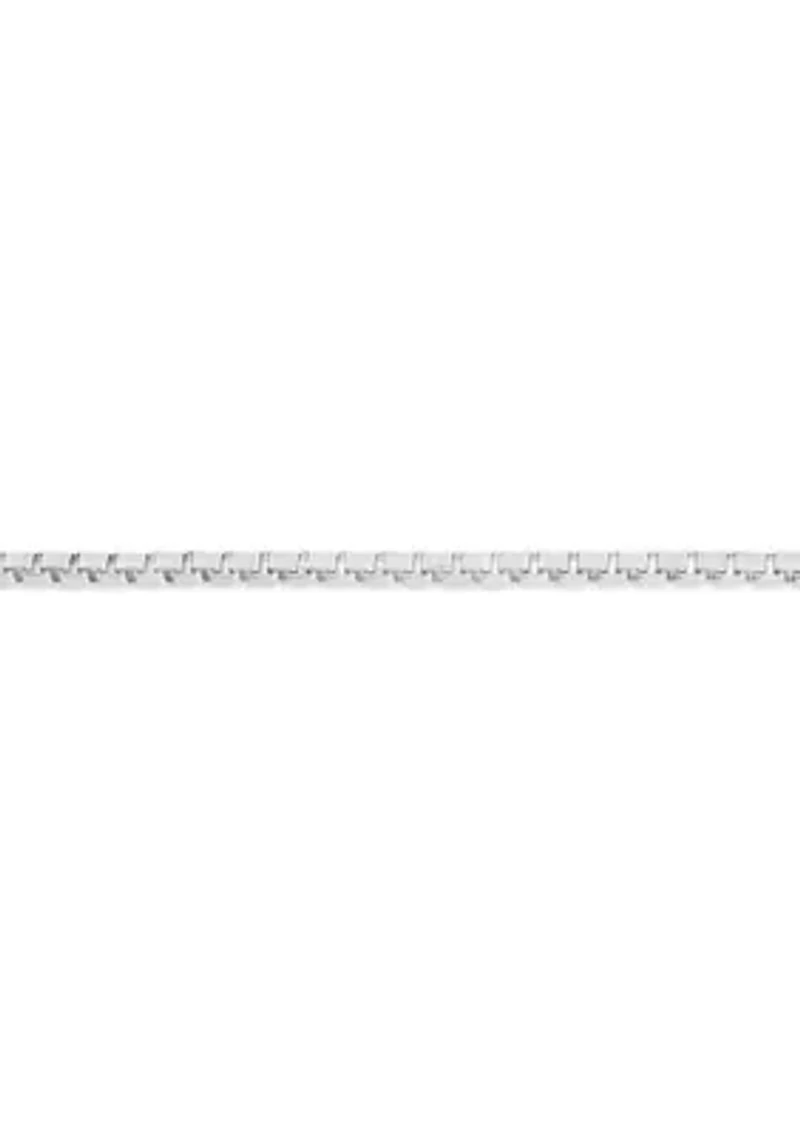 Sterling Silver  Box Chain