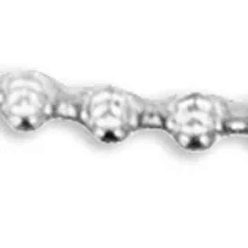 Sterling Silver Shotbead Chain Bracelet