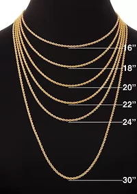 Twisted Two Tone Plated Butterfly Chain Necklace