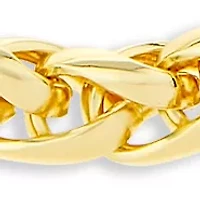 Plated 18'' Franco Chain Necklace