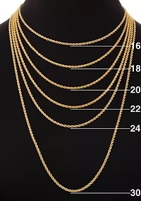 Gold Plated Heart Station Chain Necklace