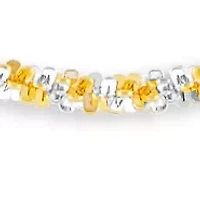 20" Sparkle Chain Necklace in 24K Gold Plated Metal