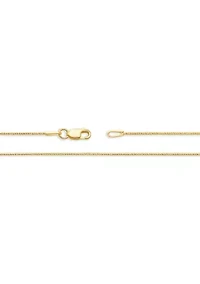 Sterling Silver Snake Chain 18" Necklace