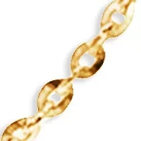 Polished  Cable Link Chain Necklace