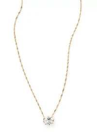Oval Cubic Zirconia Necklace