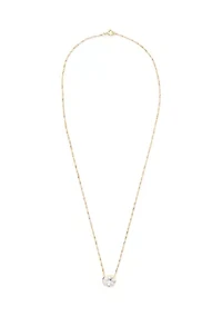 Oval Cubic Zirconia Necklace