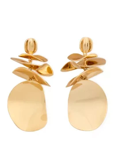 Lab Grown Snack Time Potato Chip Statement Earrings