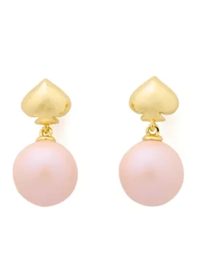 Lab Grown Pearlie Drop Earrings