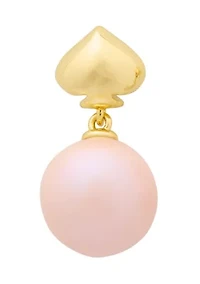 Lab Grown Pearlie Drop Earrings