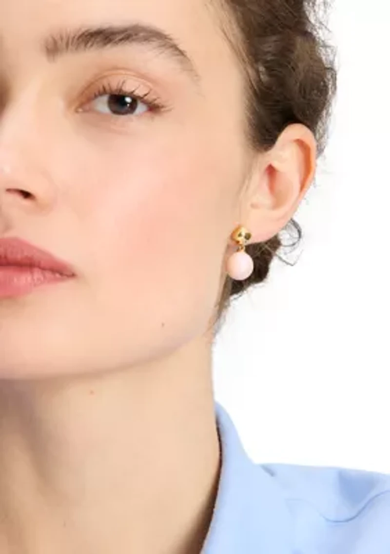 Lab Grown Pearlie Drop Earrings