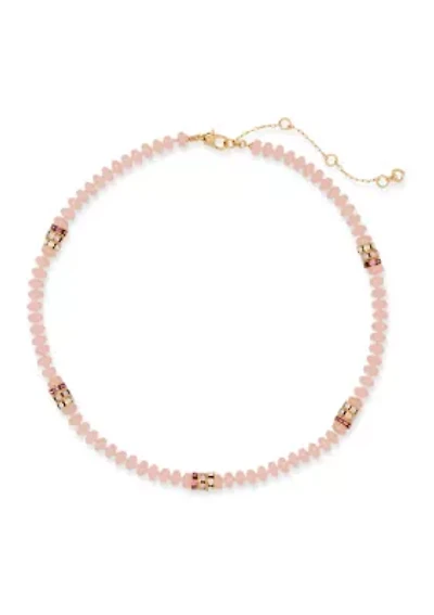 Lab Grown Beaded Necklace