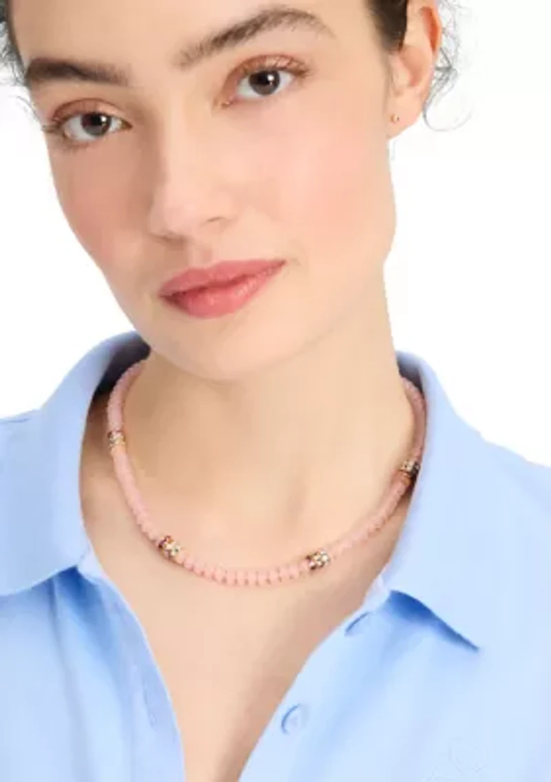 Lab Grown Beaded Necklace