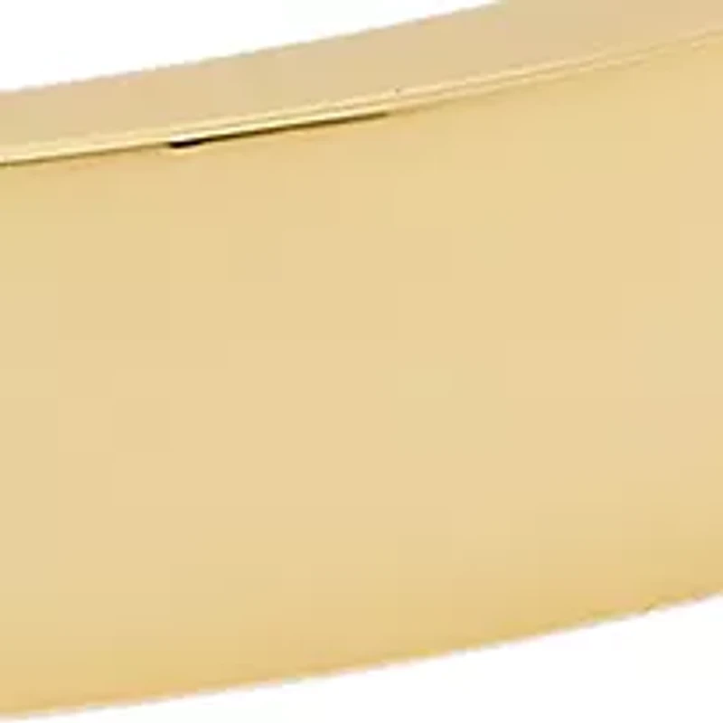 Mom Crystal Gold Tone Bangle Bracelet
