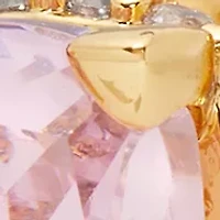 Square Crystal Stud Earrings
