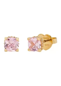 Square Crystal Stud Earrings